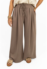 21Jewelz Wide leg jogger - taupe