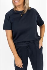 21Jewelz Korte mouwen sweater - donkerblauw