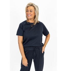 21Jewelz Korte mouwen sweater - donkerblauw