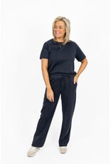 21Jewelz Korte mouwen sweater - donkerblauw