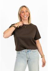 21Jewelz Korte mouwen sweater - bruin