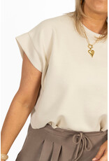 21Jewelz Losvallend shirtje - beige