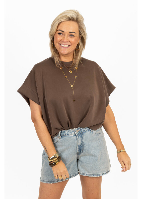 21Jewelz Oversized sweatshirt - bruin