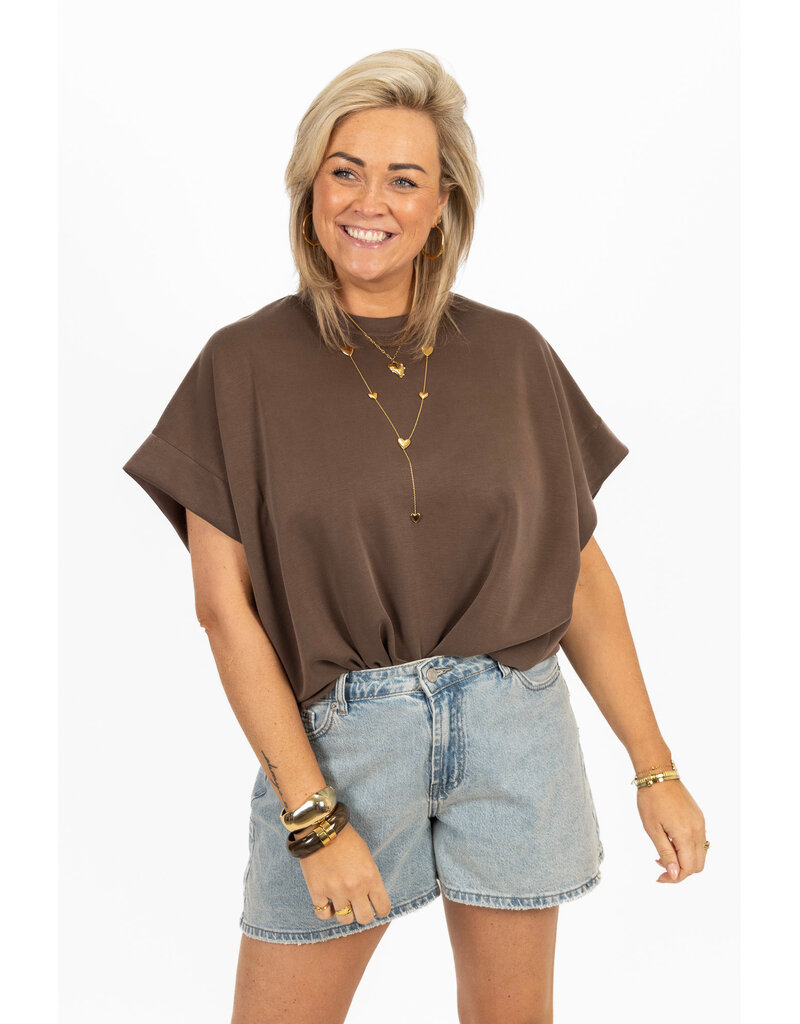 21Jewelz Oversized sweatshirt - bruin