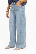 21Jewelz Wide leg jeans met naad - blauw