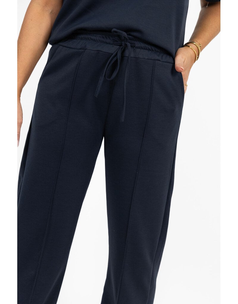 21Jewelz Casual straight leg jogger - donkerblauw