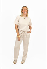 21Jewelz Casual straight leg jogger - lichtbeige