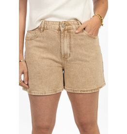 21Jewelz High waist short - washed beige