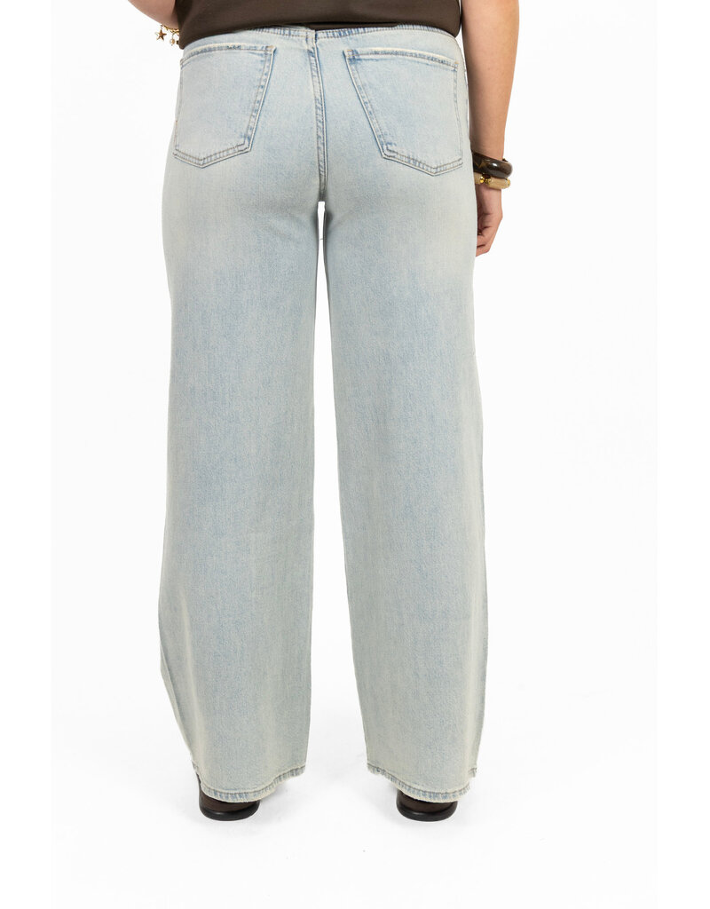 21Jewelz Basic stretch wide leg jeans super stretch
