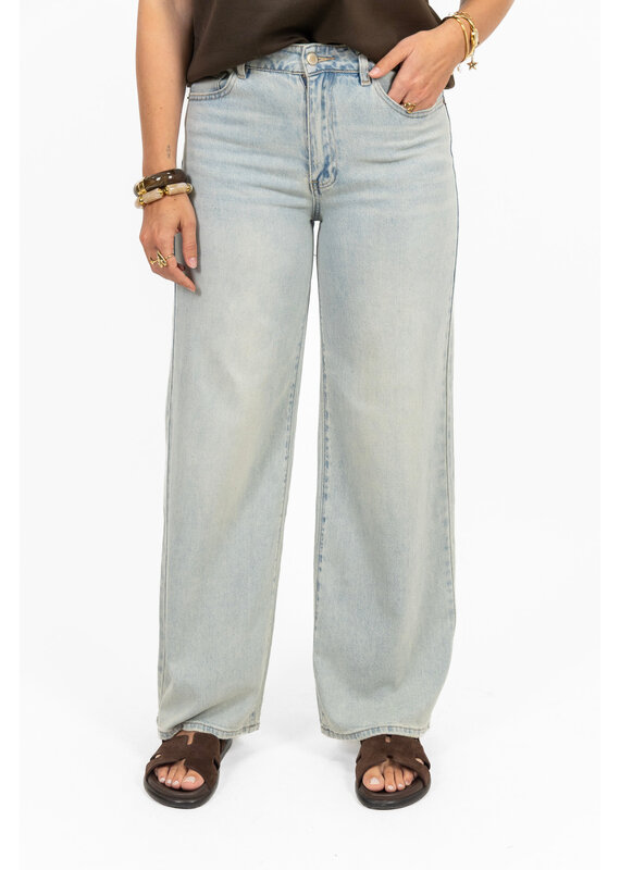 21Jewelz Basic stretch wide leg jeans super stretch