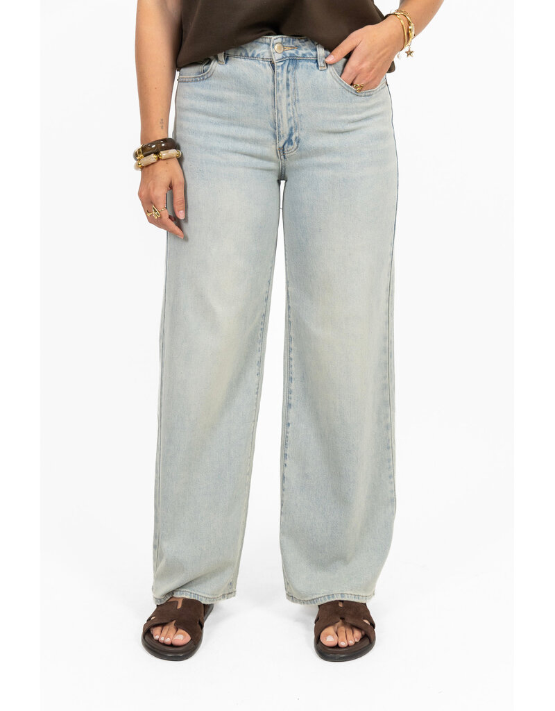 21Jewelz Basic stretch wide leg jeans super stretch