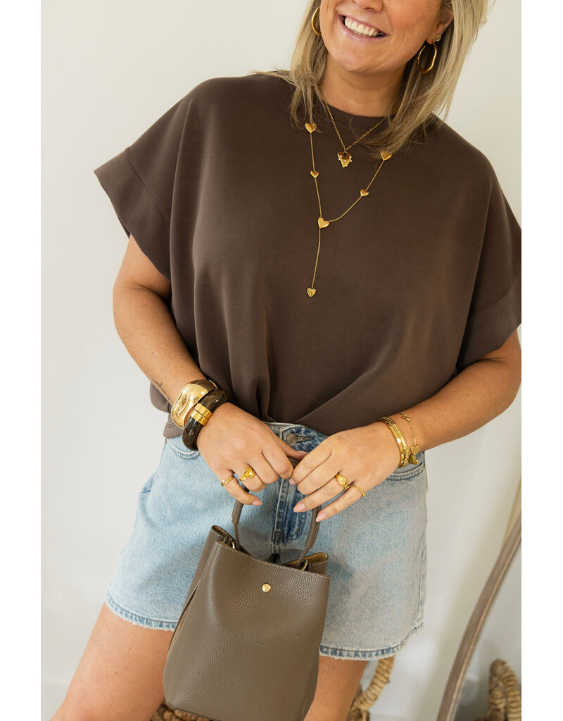 21Jewelz Oversized sweatshirt - bruin