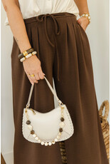 21Jewelz Wide leg jogger - bruin