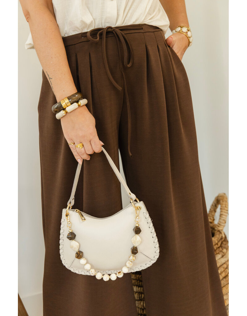 21Jewelz Wide leg jogger - bruin