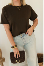 21Jewelz Korte mouwen sweater - bruin