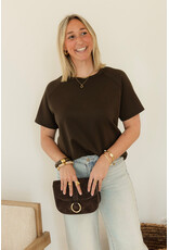 21Jewelz Korte mouwen sweater - bruin