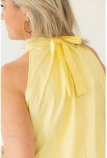 21Jewelz Balloon look haltertop - geel