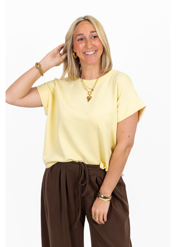 21Jewelz Losvallend shirtje - geel