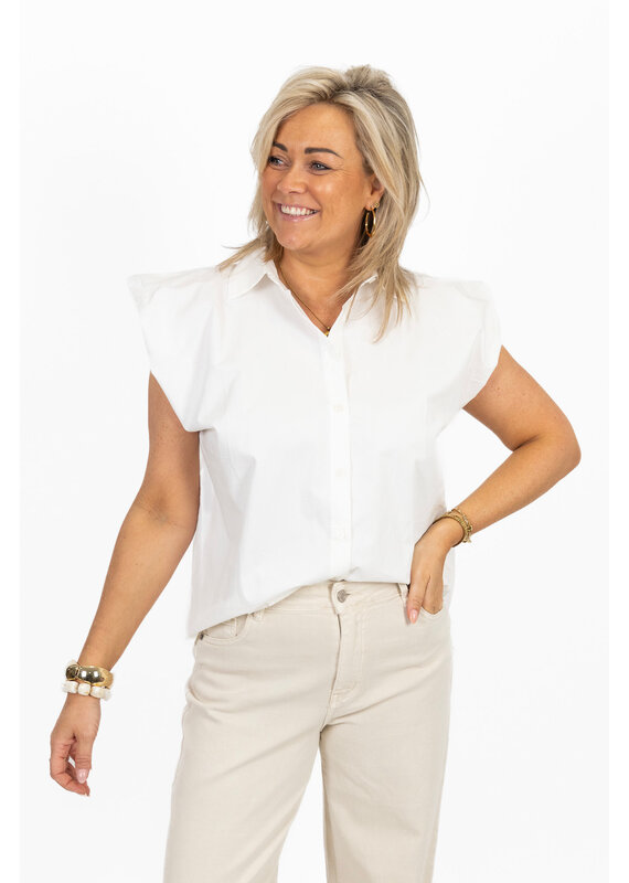 21Jewelz Mouwloos blousje - wit
