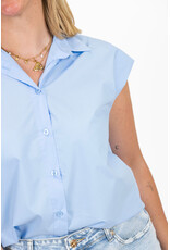 21Jewelz Mouwloos blousje - blauw