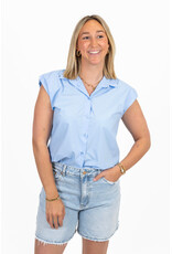 21Jewelz Mouwloos blousje - blauw