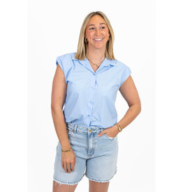 21Jewelz Mouwloos blousje - blauw