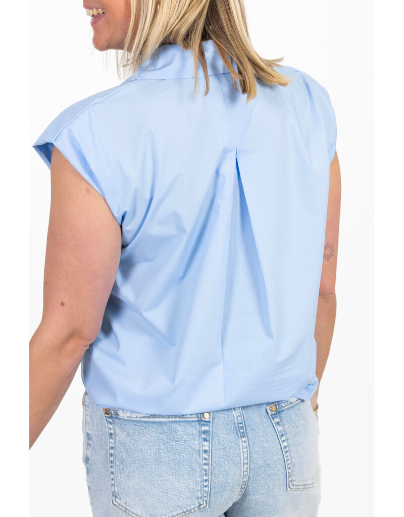 21Jewelz Mouwloos blousje - blauw