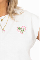 21Jewelz T-shirt matcha - wit
