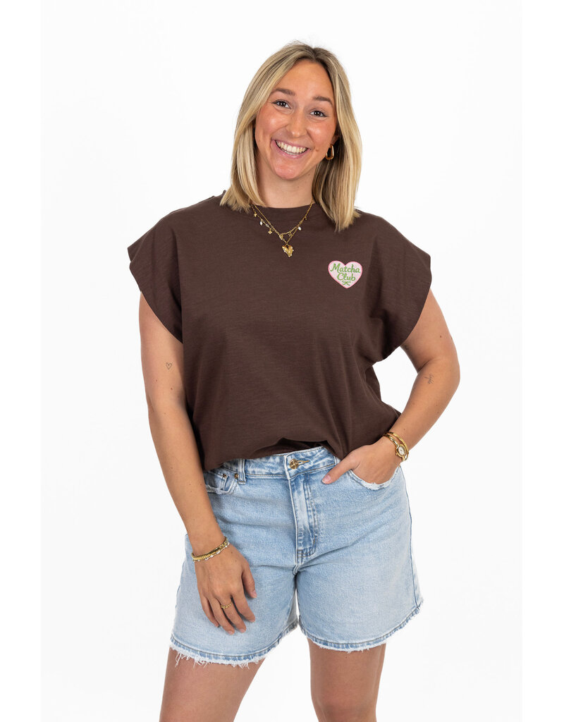 21Jewelz T-shirt matcha - bruin