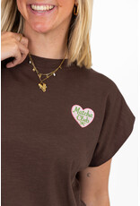 21Jewelz T-shirt matcha - bruin