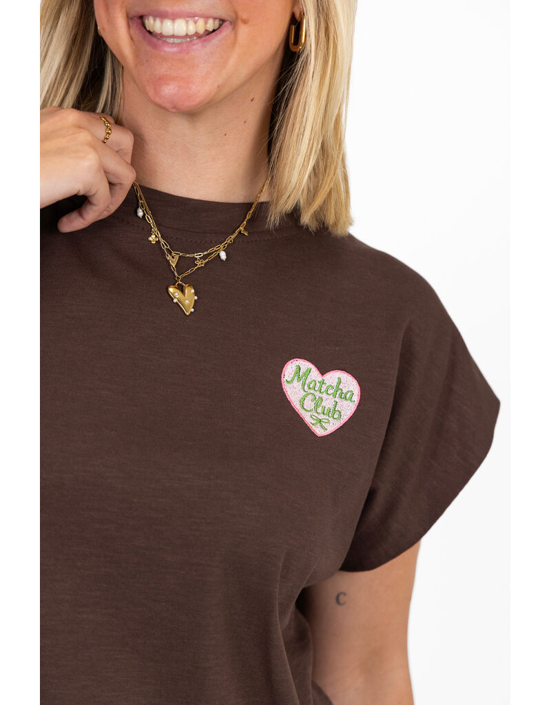 21Jewelz T-shirt matcha - bruin