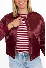 21Jewelz - The Label 21Jewelz | Bomber Myrthe - bordeaux