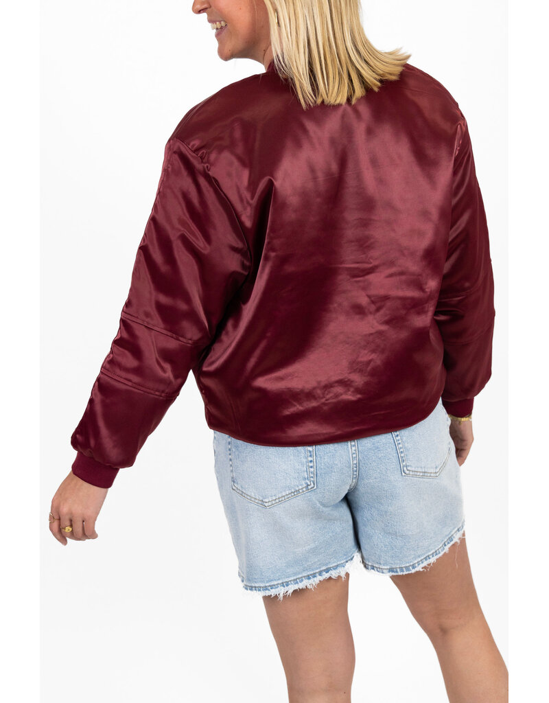 21Jewelz - The Label 21Jewelz | Bomber Myrthe - bordeaux