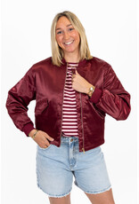 21Jewelz - The Label 21Jewelz | Bomber Myrthe - bordeaux