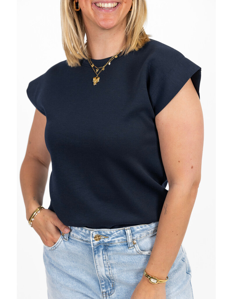 21Jewelz Mouwloos shirt - donkerblauw