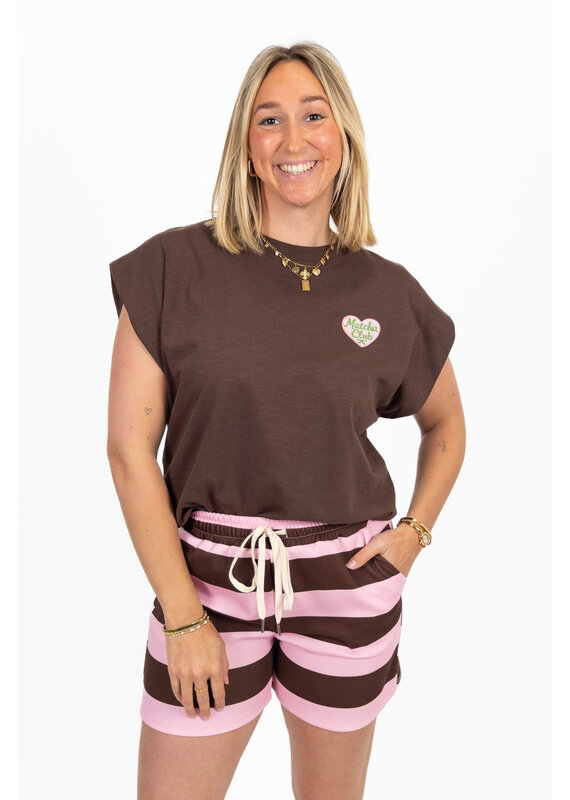 21Jewelz T-shirt matcha - bruin