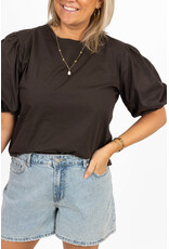 21Jewelz Pofmouw top - bruin
