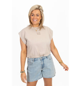 21Jewelz Salut t-shirt - beige