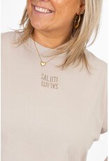 21Jewelz Salut t-shirt - beige