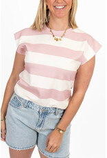 21Jewelz Top gestreept - roze/wit