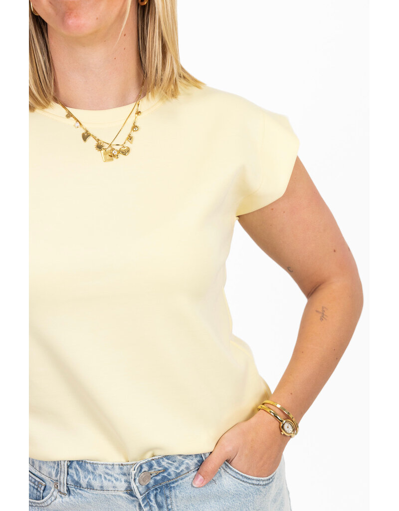 21Jewelz Mouwloos shirt - geel