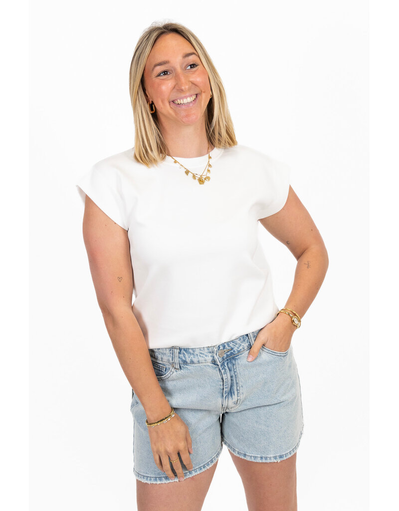 21Jewelz Mouwloos shirt - wit