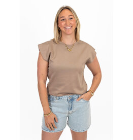 21Jewelz Mouwloos shirt - taupe