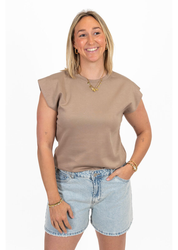 21Jewelz Mouwloos shirt - taupe