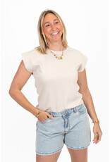 21Jewelz Mouwloos shirt - beige