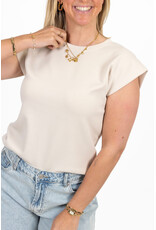 21Jewelz Mouwloos shirt - beige