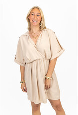 21Jewelz Basic jurkje - beige