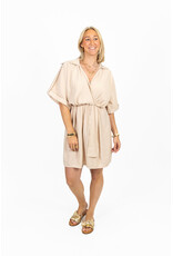 21Jewelz Basic jurkje - beige