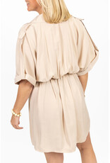 21Jewelz Basic jurkje - beige