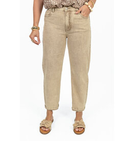 21Jewelz Mom jeans - washed beige